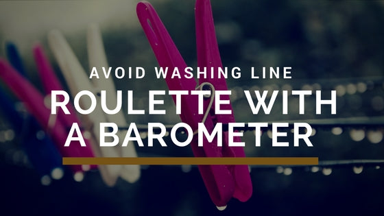 Barometers for washing