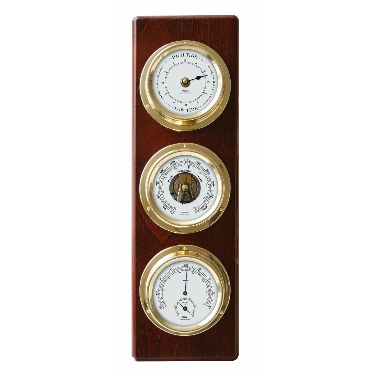 Stylish Fischer Modern Weather station &amp; Tide clock