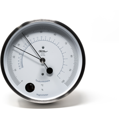 Designer Polar Series Stainless -Hygrometer