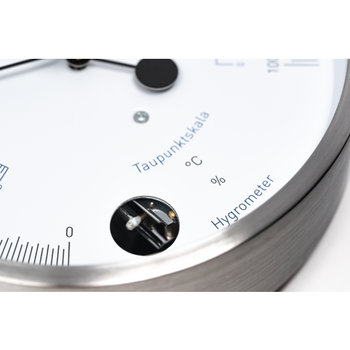 Designer Polar Series Stainless -Hygrometer