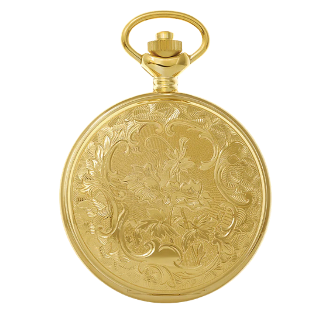 Gents Gold Plated Pocket Watch