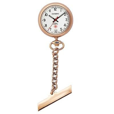 Rose gold deals nurses watch