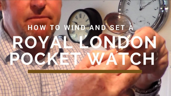 How to wind a pocket watch and what direction to wind it in.