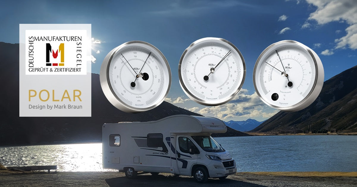RV, Caravan & Campervan Clocks & Weather Stations
