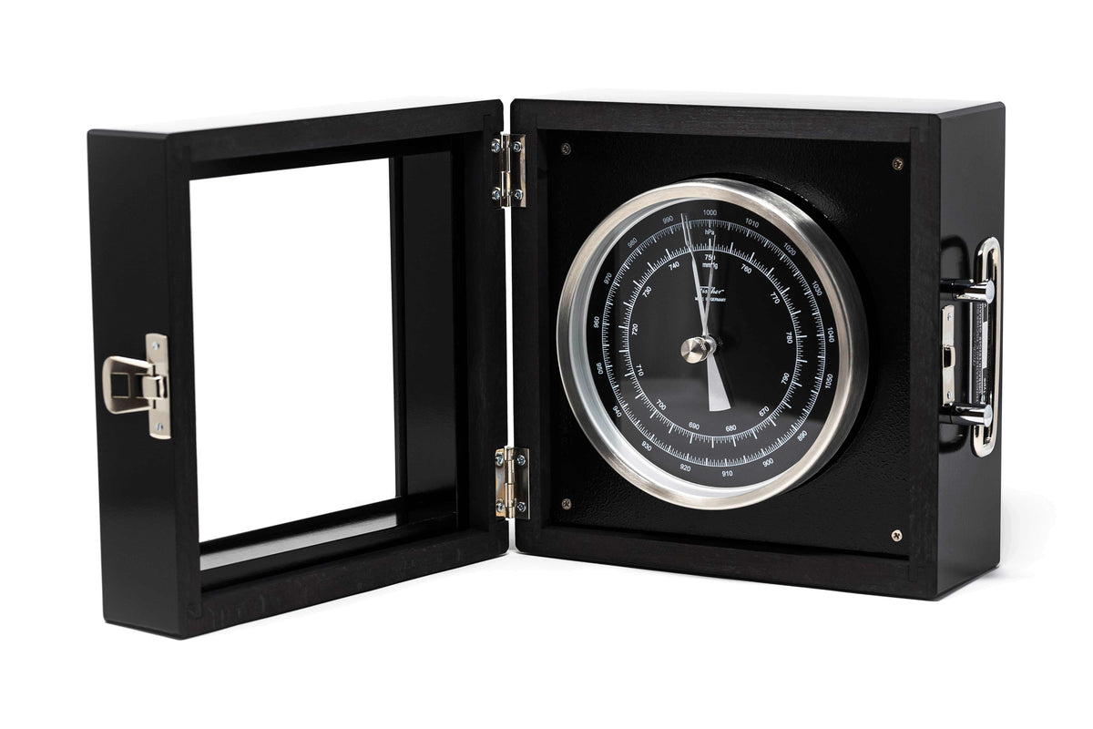 Black Edition  Aneroid Precision Barometer Made in Germany