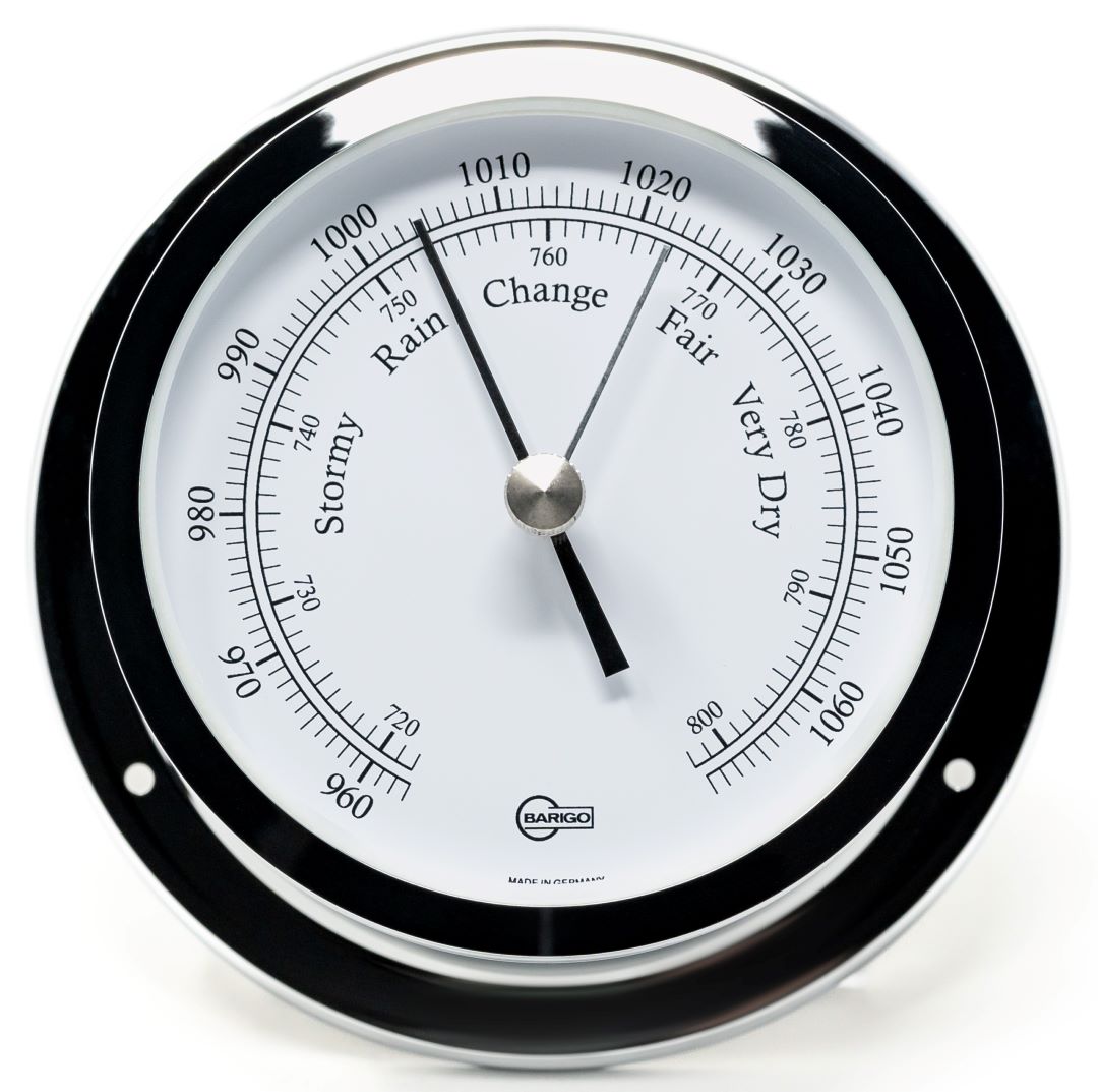 Barigo Star 1185CR Chrome Barometer – German Precision