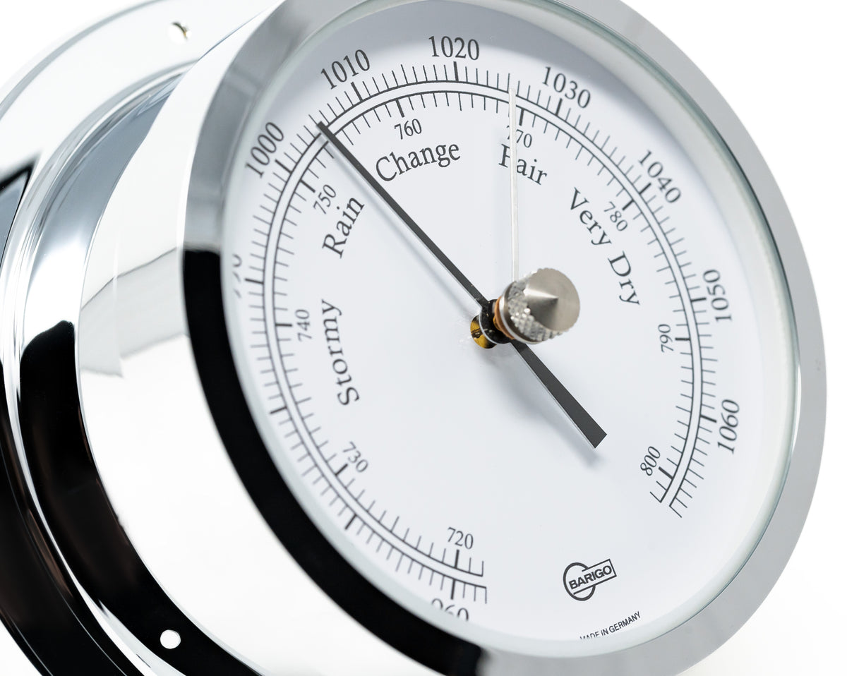 Barigo Star 1185CR Chrome Barometer – German Precision