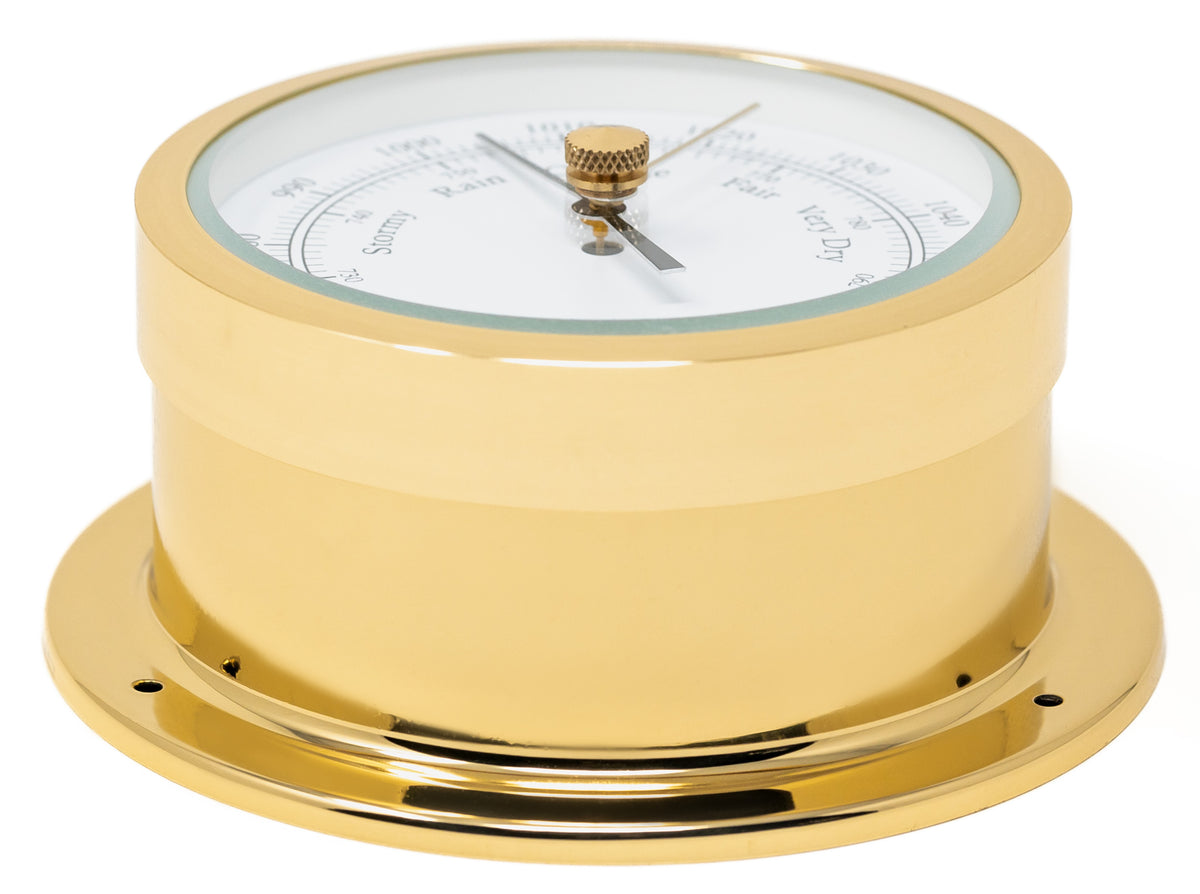 Barigo Star Brass Barometer 1185MS – 110mm | German Made