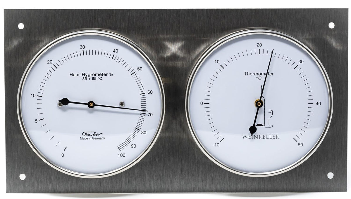 Fischer 140.01 Wine Cellar Climate Meter – German-Made Precision Control