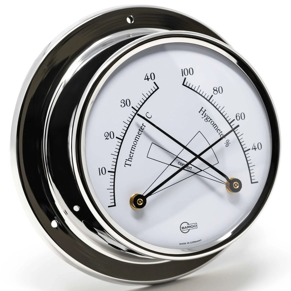 Barigo Regatta |984RFPO|125mm | Precision thermo-hygrometer