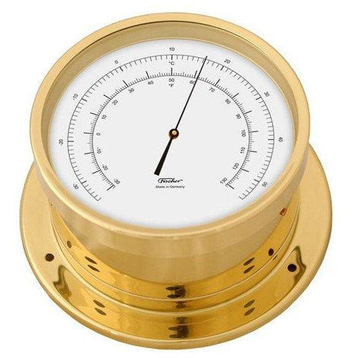 Precision Aneroid Polished Brass  Precision Barometer - Navigator