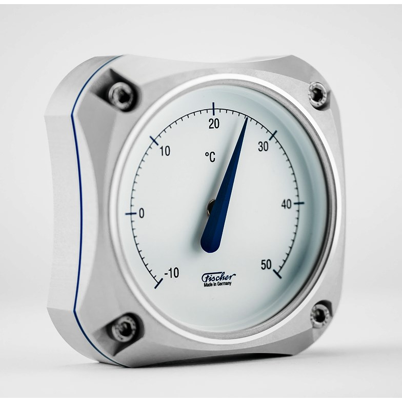 Cockpit Silver Special Edition Complete Series - Barometer + Hygrometer + Thermometer - Clock