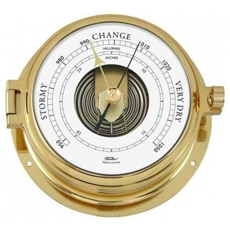 Brass Marine Barometer