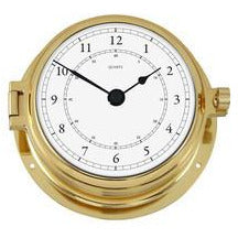Solid Brass Marine Clock 1605U-45