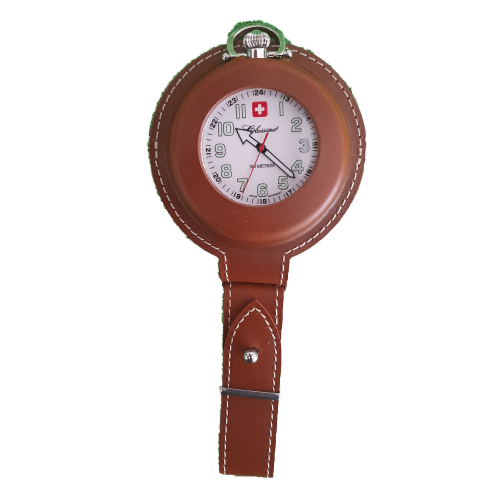 Stainless Steel Swiss Quartz Pocket Watch