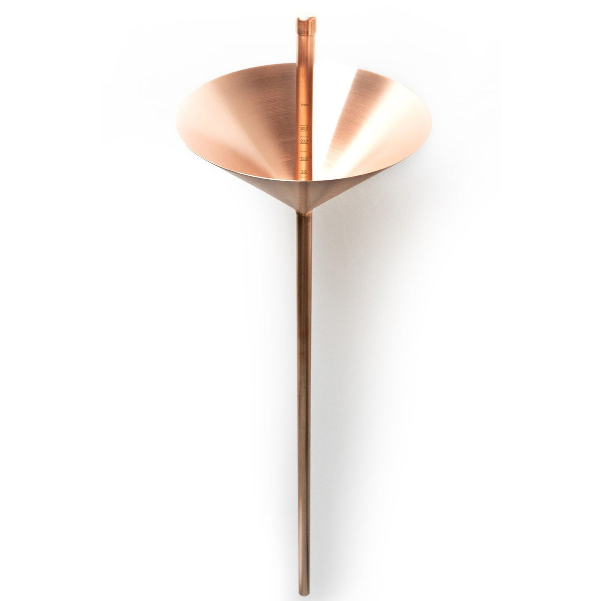 Rain Gauge made in copper made in Germany