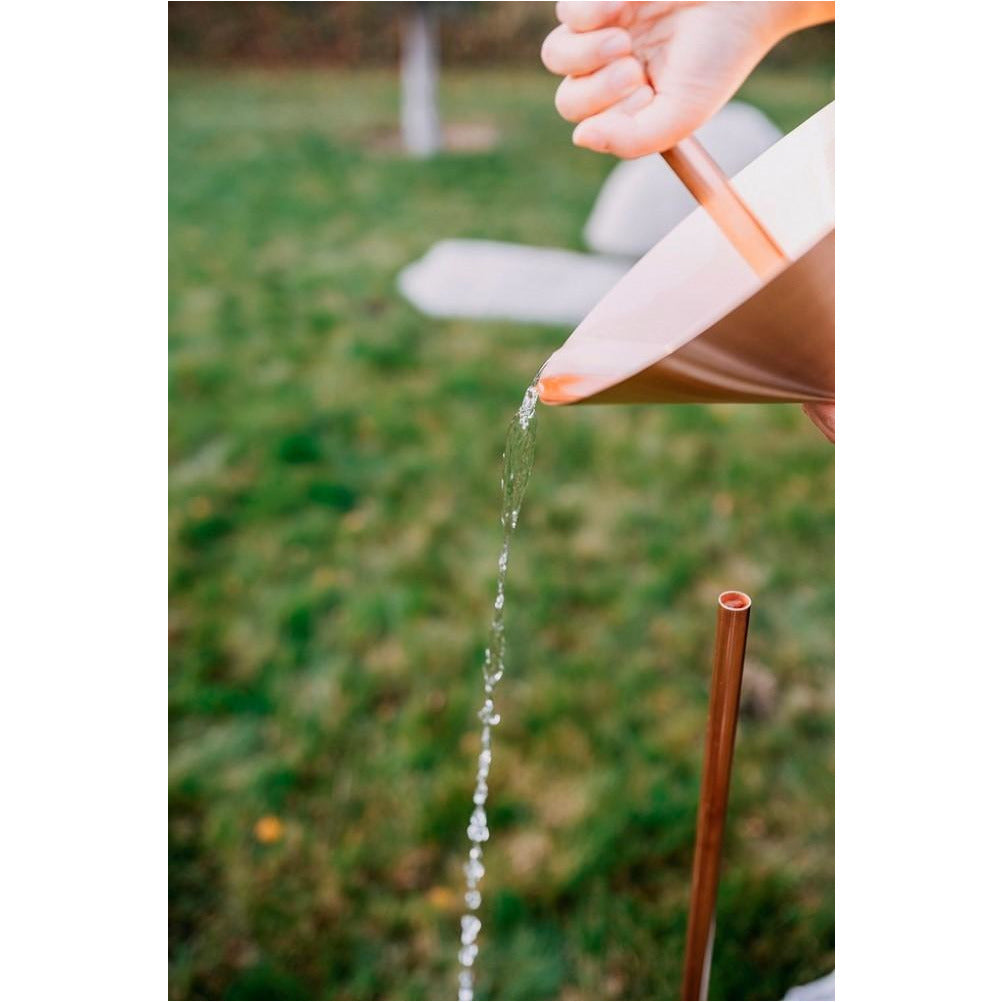 Rain Gauge made in copper made in Germany