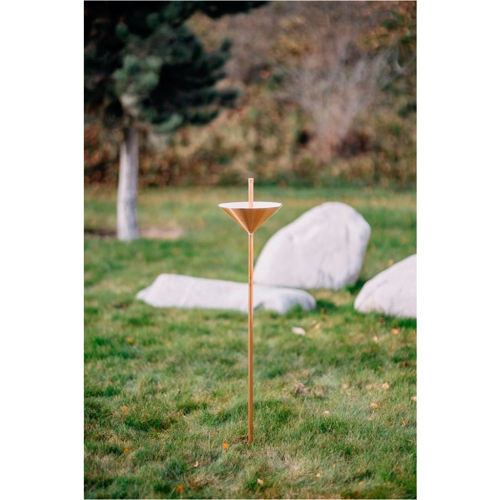 Rain Gauge made in copper made in Germany