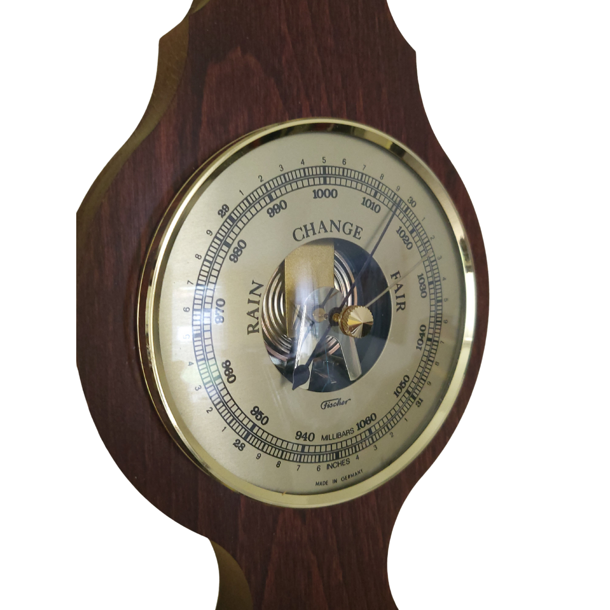 Traditional Fischer Weather Station Mahogany