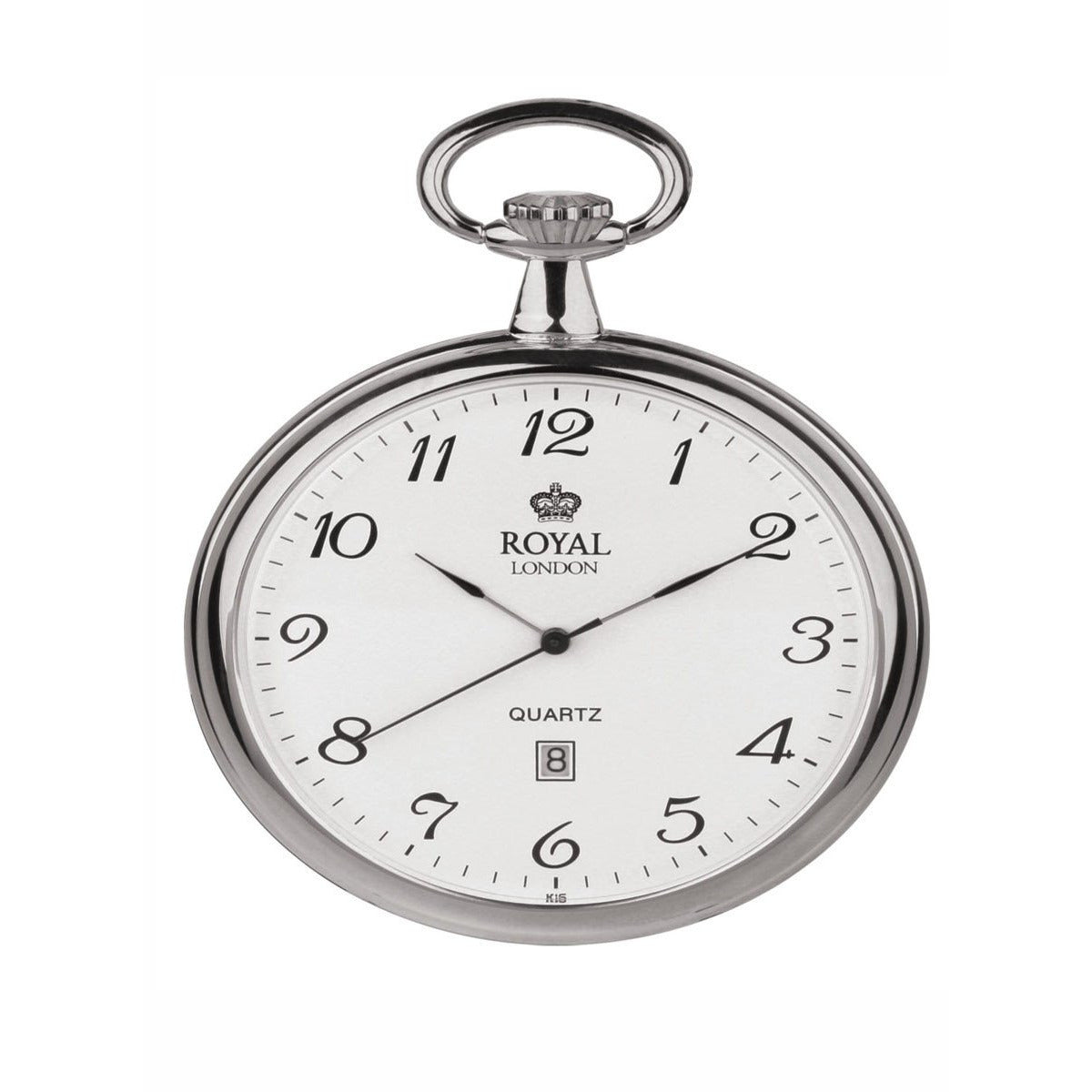 Silver Pocket Watch Royal London 90015.01