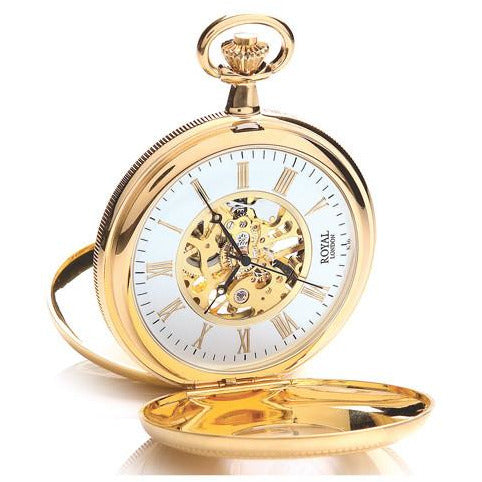 Gold  Mechanical Pocket Royal London Watch 90029.02