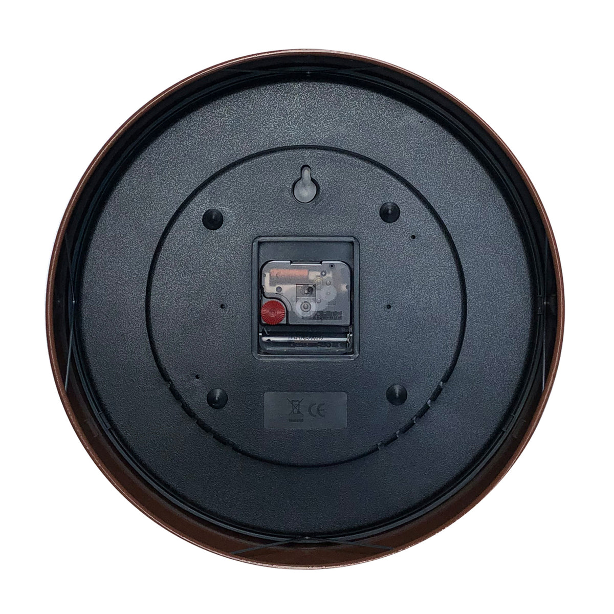Factory Station Clock - Coffee Brown-made by Cloudnola
