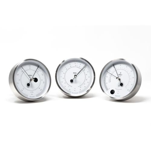 Designer Polar Series Stainless -Hygrometer 1608H-01