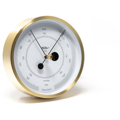 Designer Polar Series Barometer made by Fischer Germany 1608B-45/GET