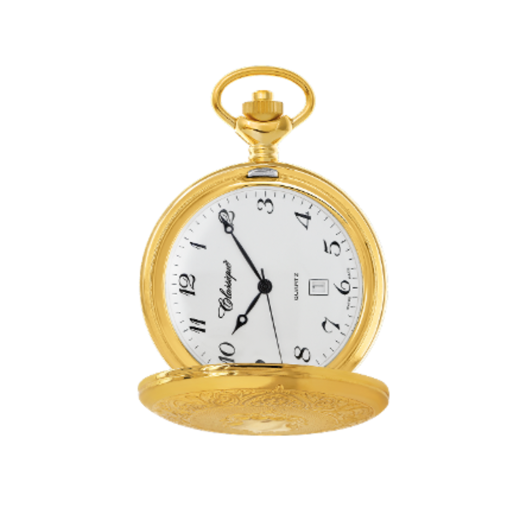 Gent’s Gold Plated Pocket Watch – Classic &amp; Timeless Elegance