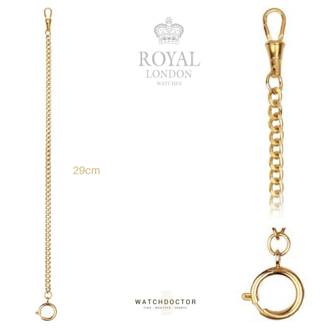 oyal London Double Opening Pocket Watch 90016-02