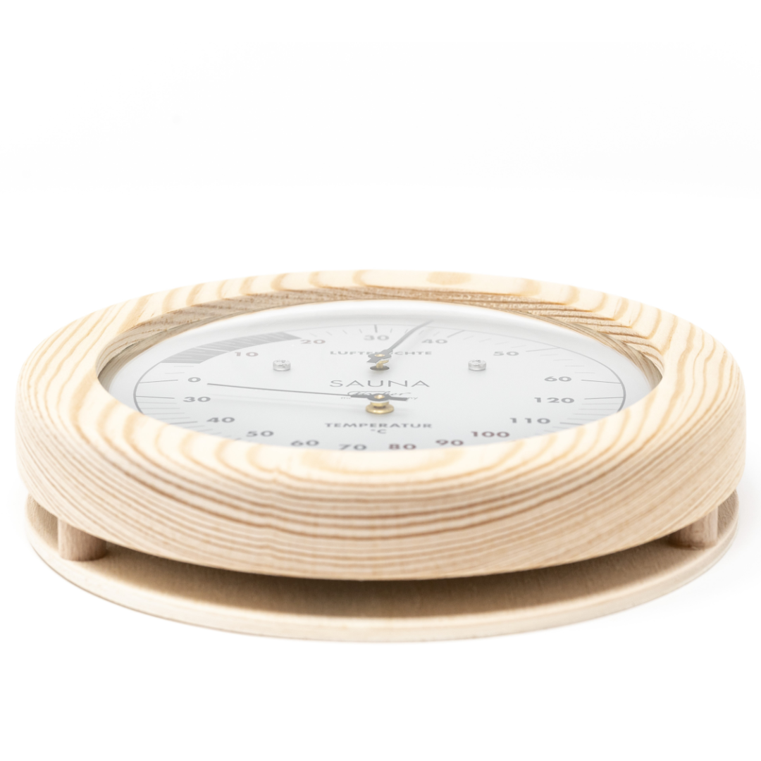 Sauna Thermometer &amp; Hygrometer 155mm