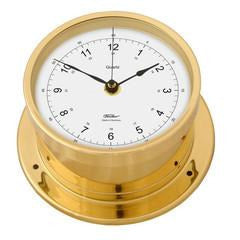 Precision Brass Clock Made By Fischer Germany 103PMU