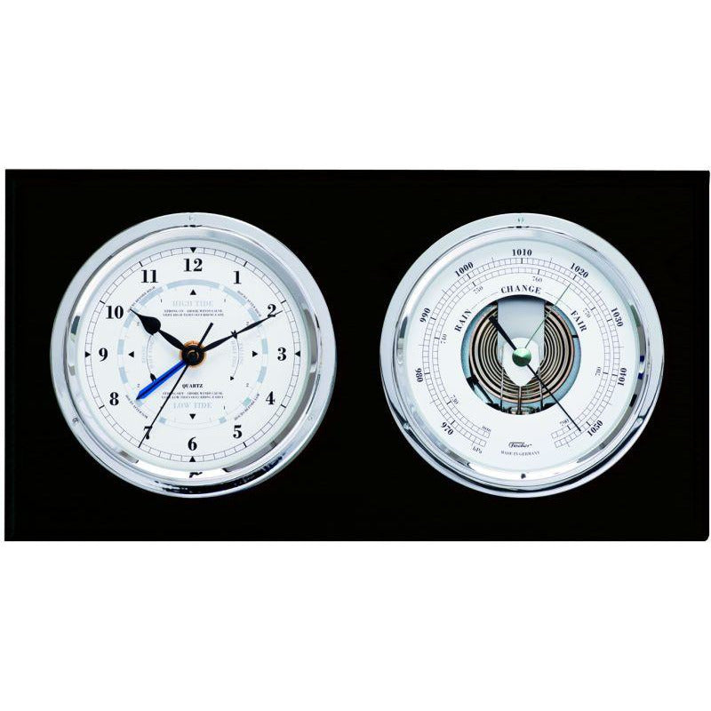 Time and Tide Black Fischer Barometer Combo 1486gu-06
