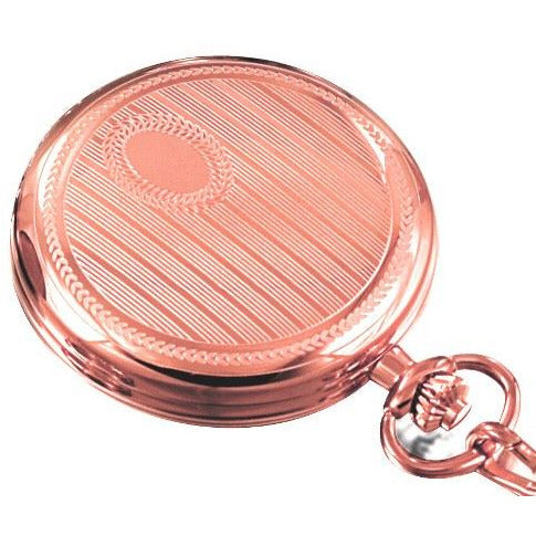 Stylish Rose Gold Pocket Watch