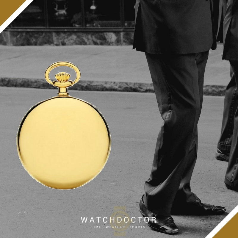 Stylish Gold Pocket Watch