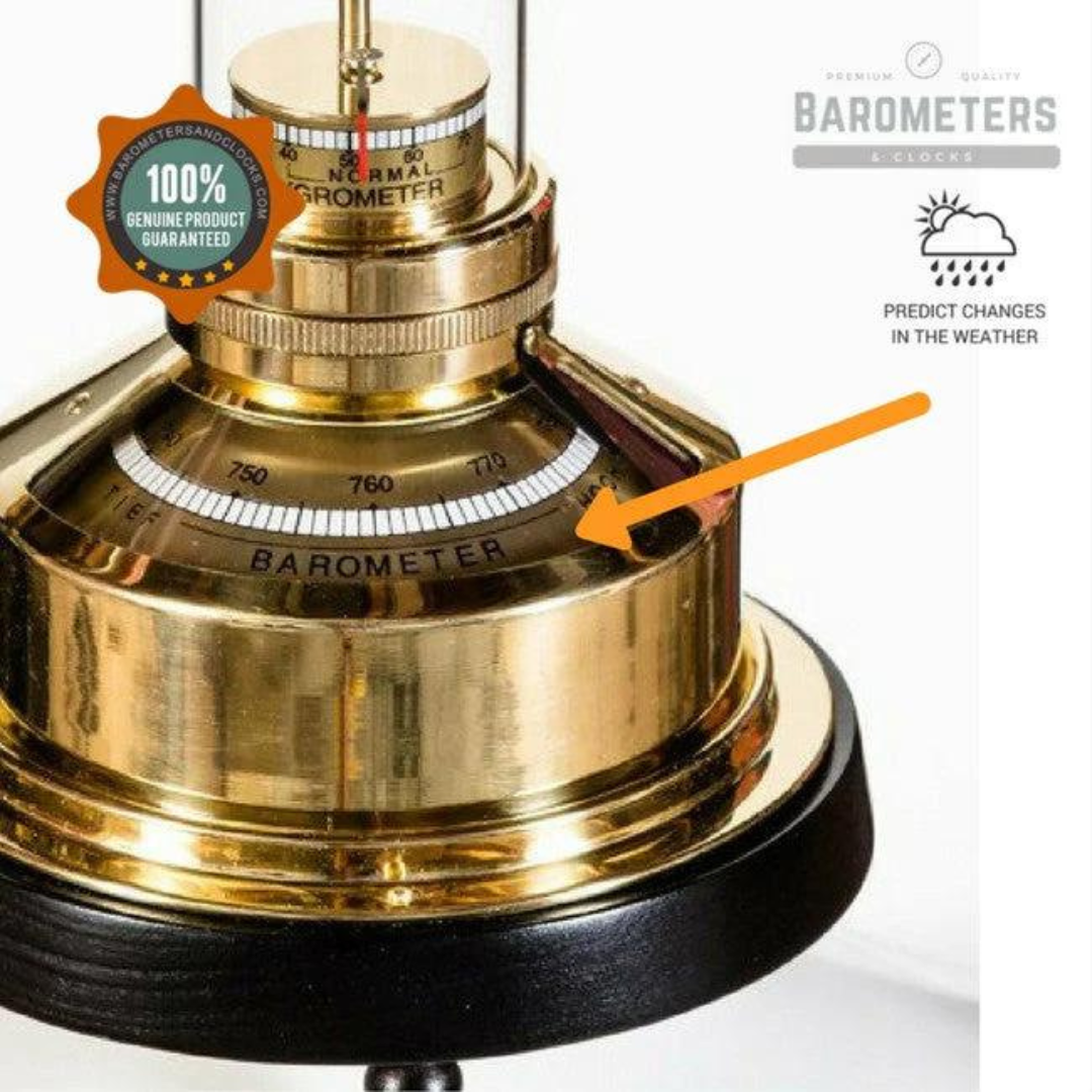 Yesteryear Limited Edition Brass Weather Pillar – Exclusive Weather Instrument